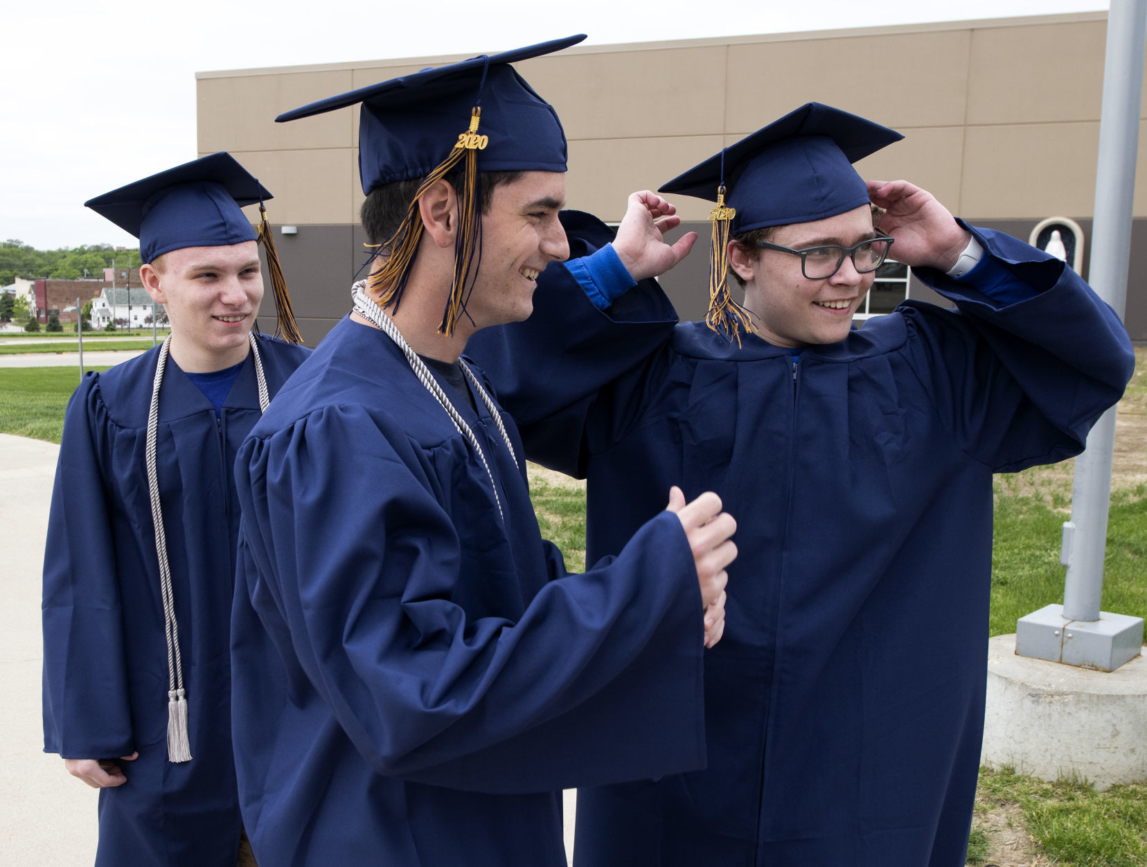 COVID-19 Heelan military graduates